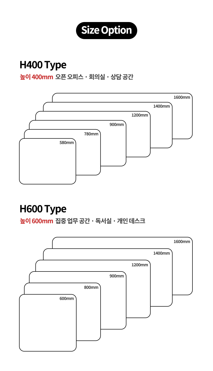 사무실 책상가림막 패브릭파티션 780x400 클립유닛 상세 이미지 11